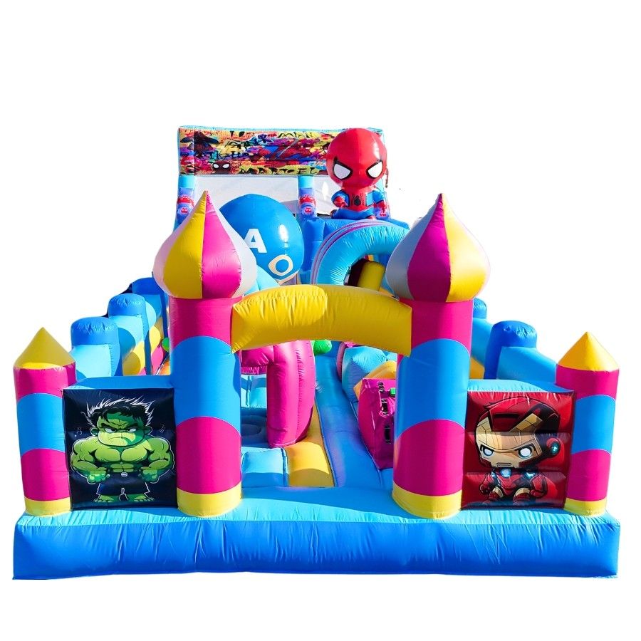 슈퍼 히어로 초대형 바운스 이미지