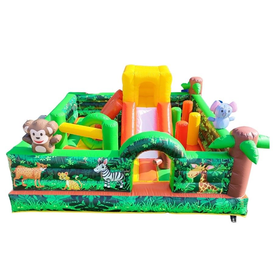 정글숲 바운스 이미지